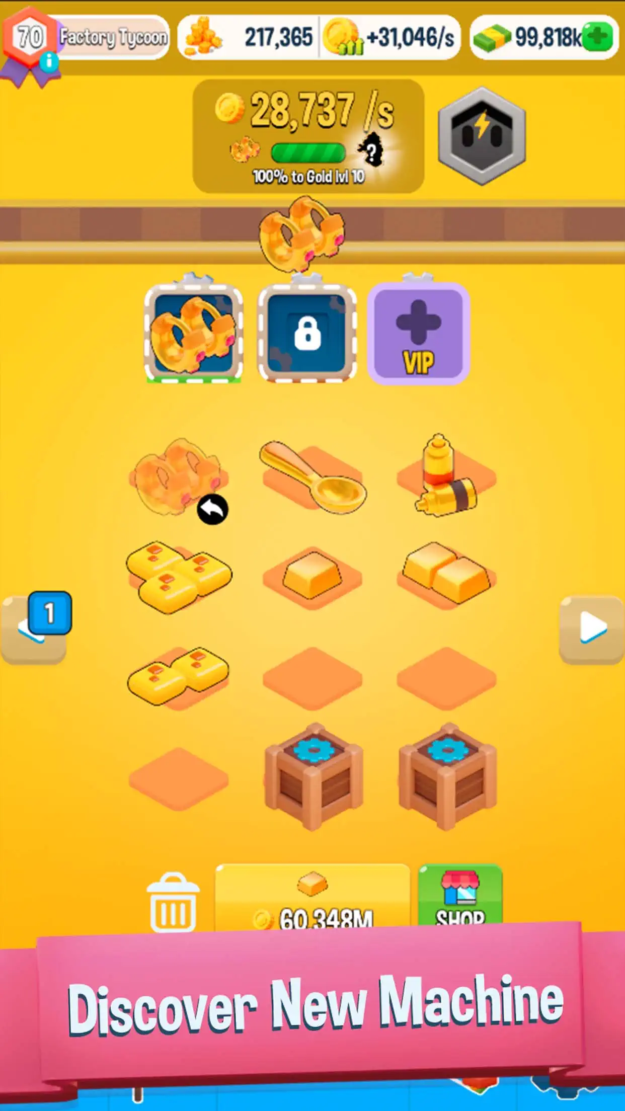 Pocket Factory game screenshot 3 - Pocket Factory gameplay and interface developed by Ocean View Games