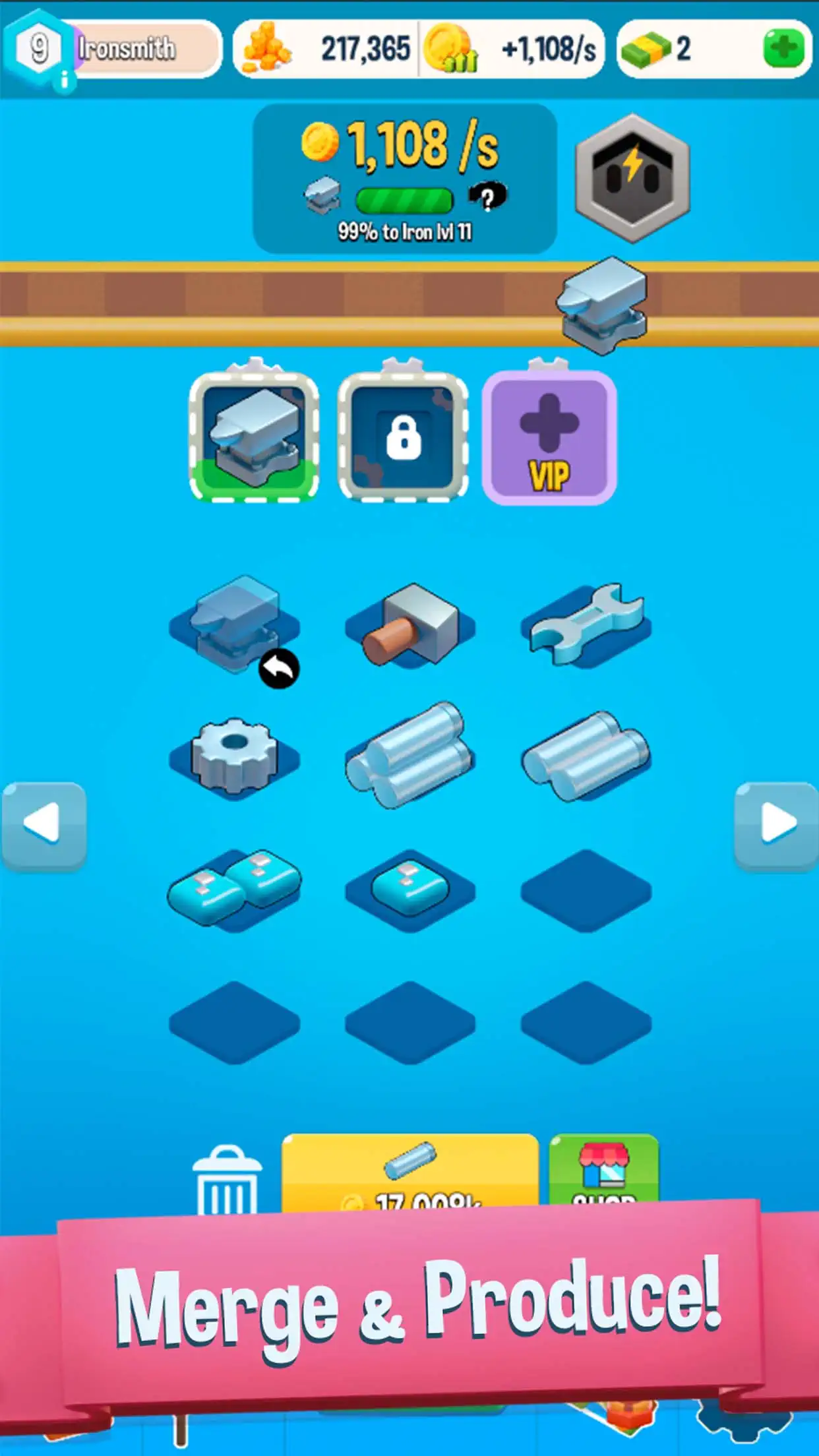 Pocket Factory game screenshot 4 - Pocket Factory gameplay and interface developed by Ocean View Games