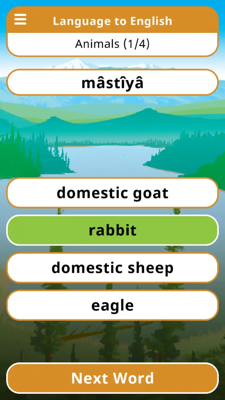 Vocab Builder game screenshot 4 - Vocab Builder gameplay and interface developed by Ocean View Games