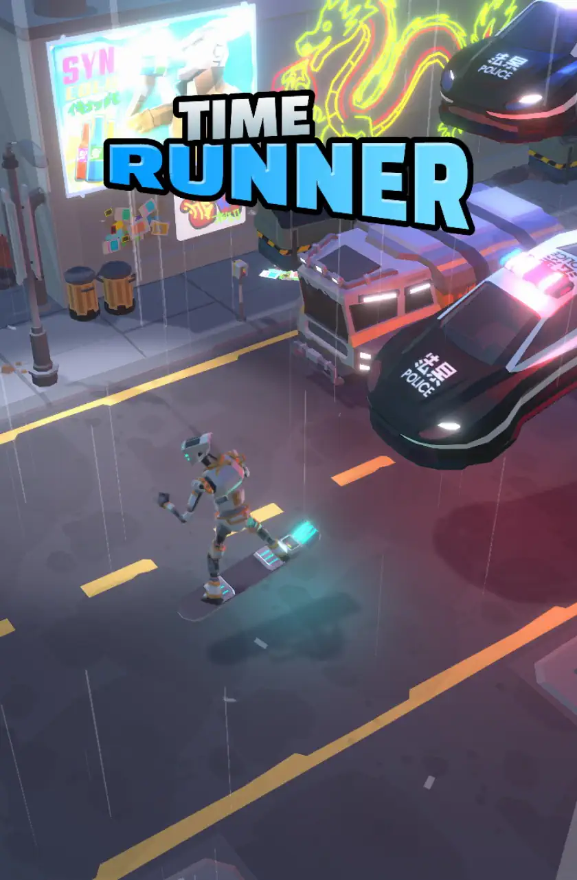 Time Runner Background