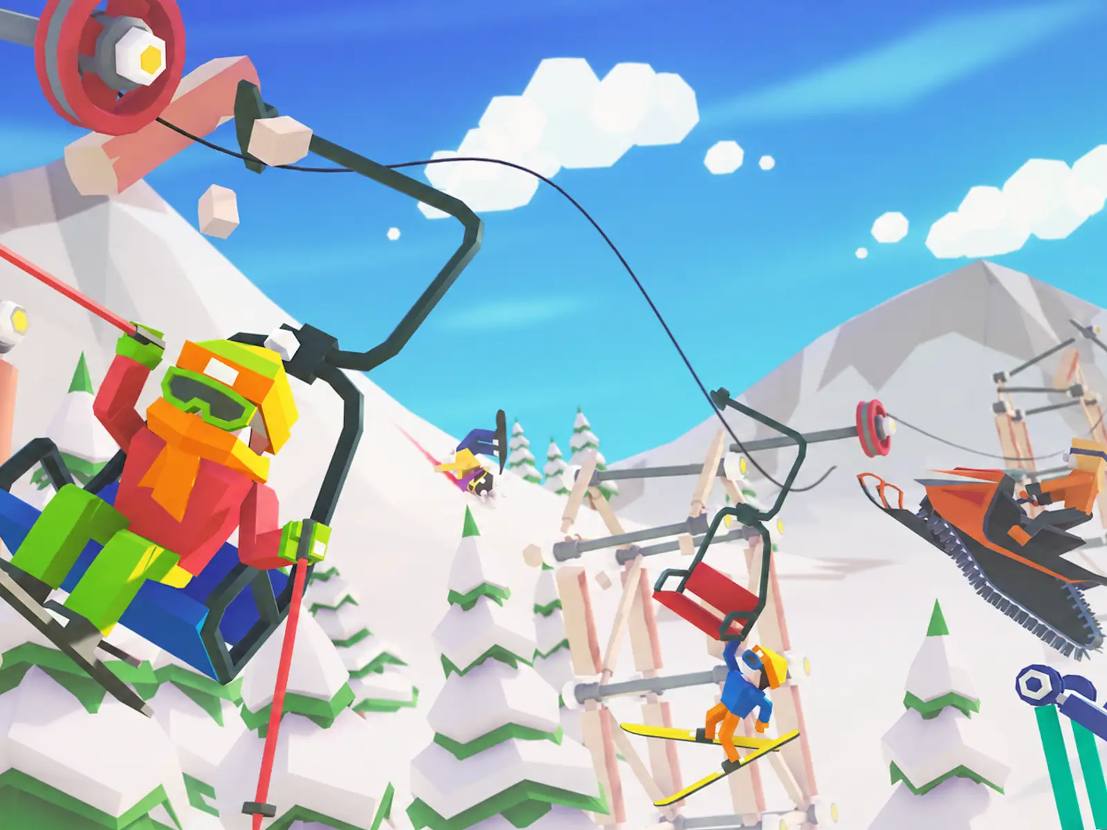 When Ski Lifts Go Wrong gameplay screenshot