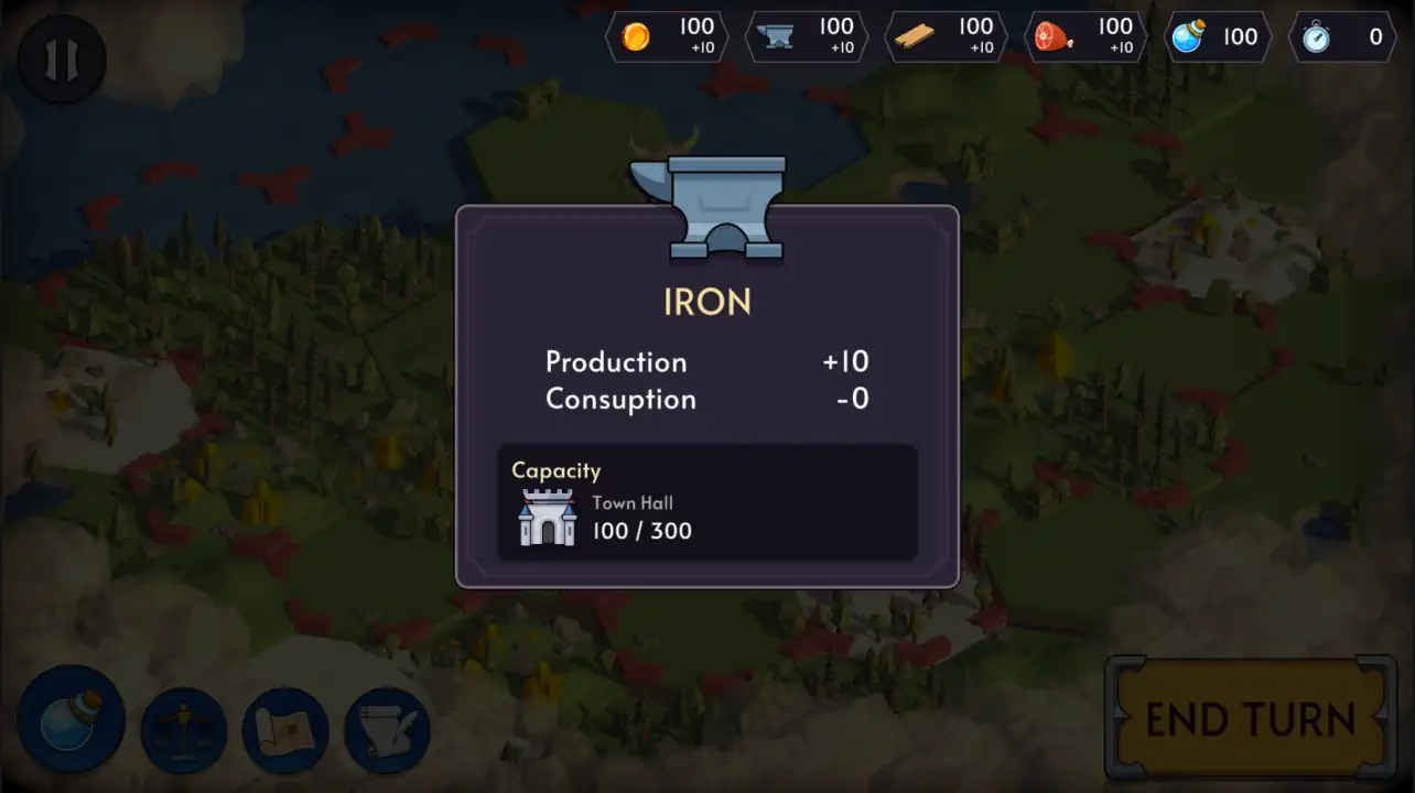 Empires Rise game screenshot 6 - Empires Rise gameplay and interface developed by Ocean View Games
