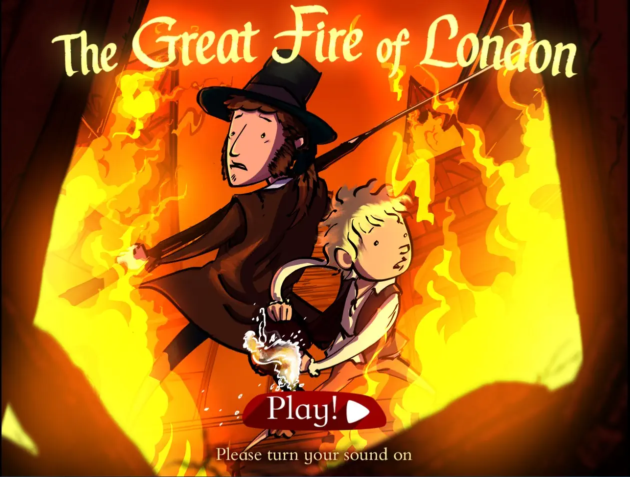 Fire Of London game screenshot 1 - Fire Of London gameplay and interface developed by Ocean View Games