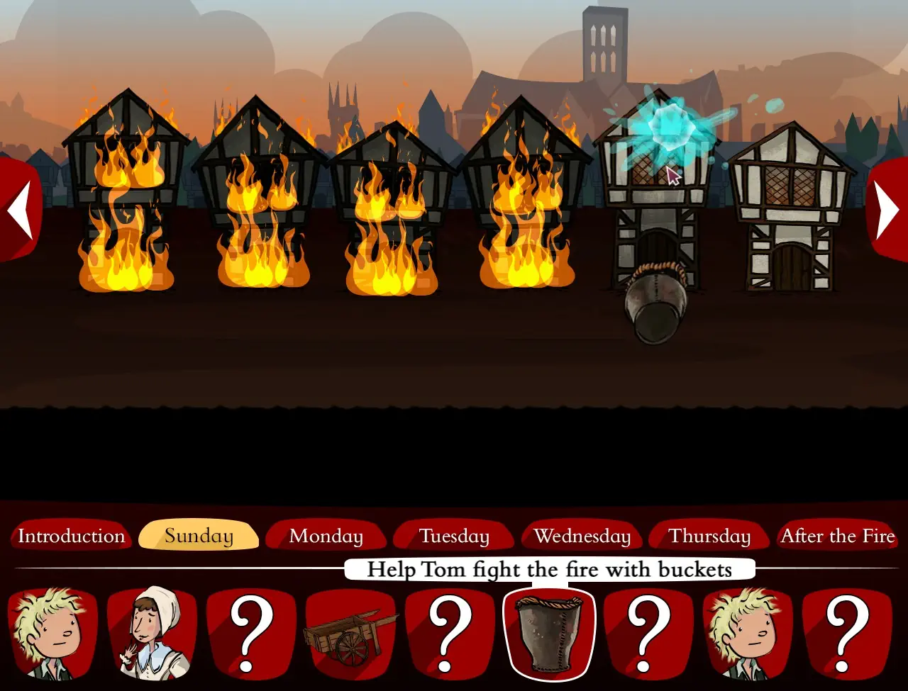 Fire Of London game screenshot 3 - Fire Of London gameplay and interface developed by Ocean View Games