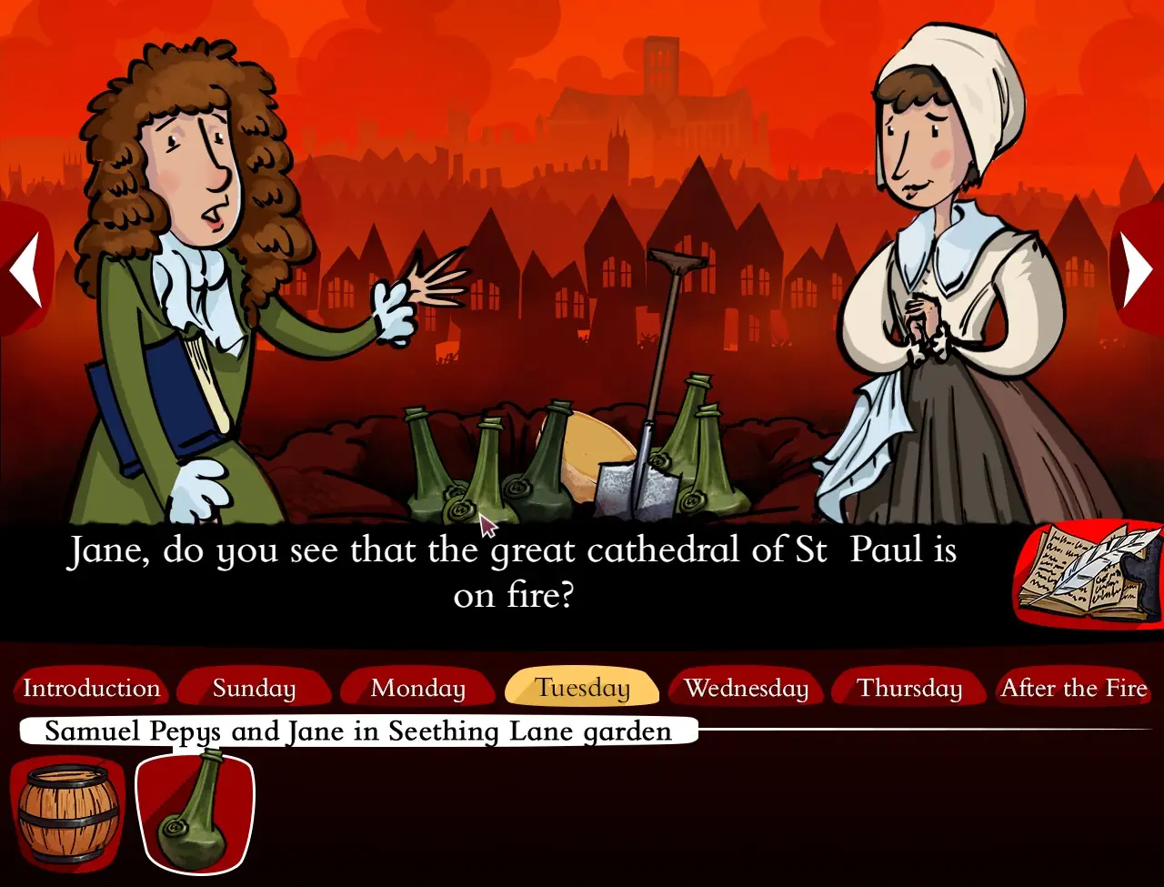 Fire Of London game screenshot 5 - Fire Of London gameplay and interface developed by Ocean View Games