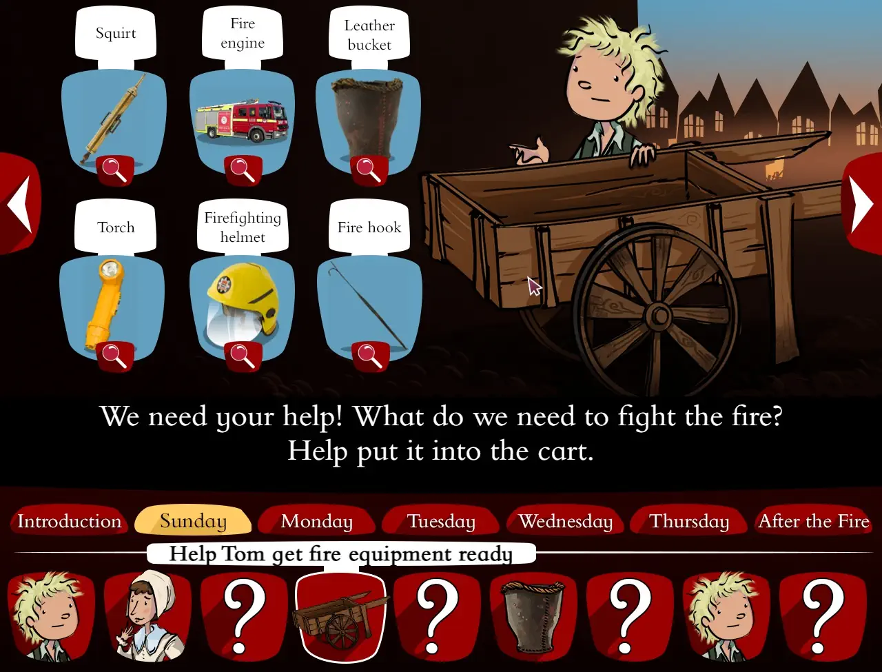 Fire Of London game screenshot 6 - Fire Of London gameplay and interface developed by Ocean View Games