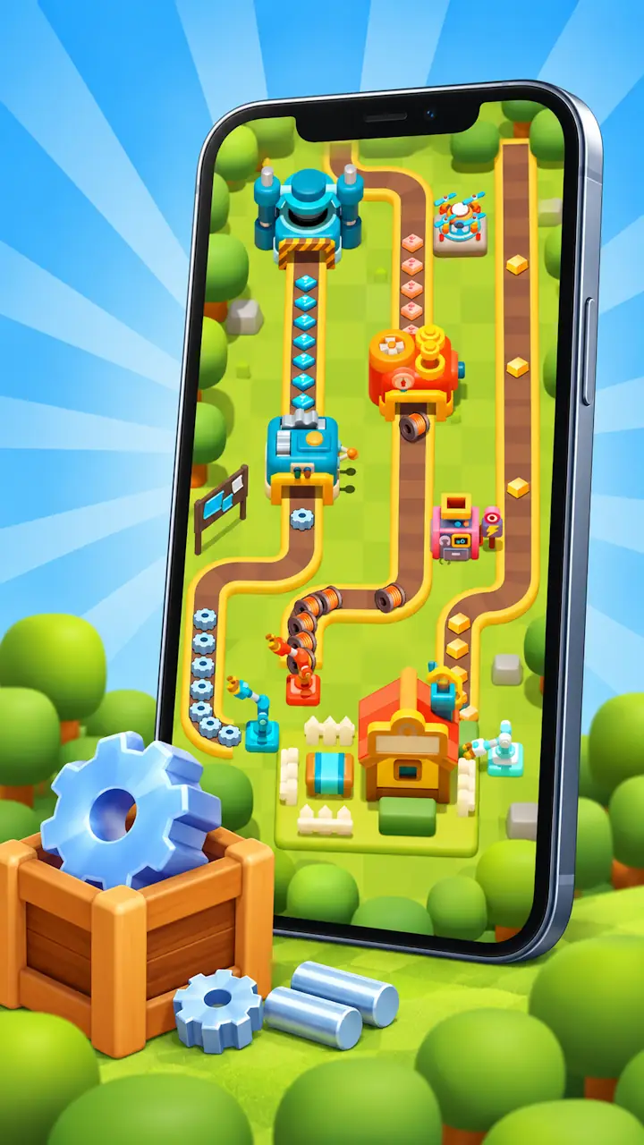 Pocket Factory gameplay screenshot