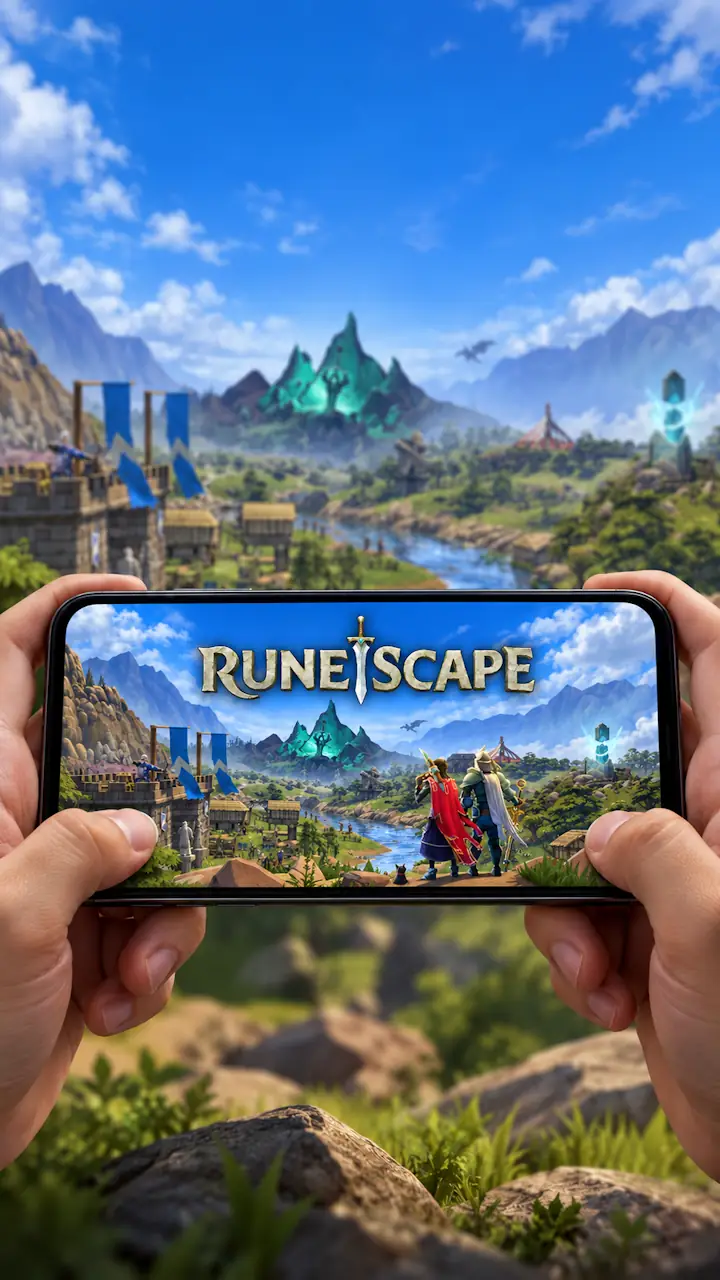 RuneScape Mobile gameplay screenshot